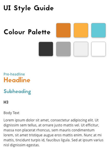 UI Style Guide