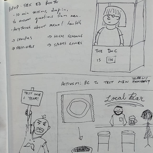 Brainstorm sketches