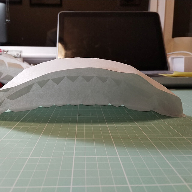 Shape explorations for popup tent